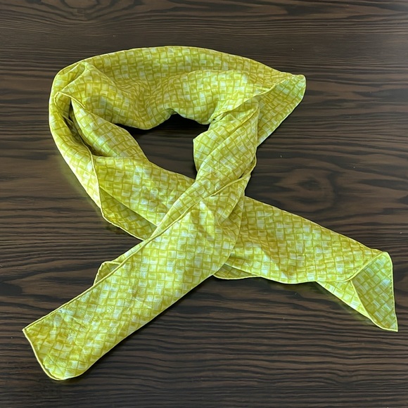 Bottega Veneta 100% silk scarf woven pattern Scarves & Wraps